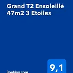 Grand T2 Ensoleille 47m2 3 Etoiles * 라그랑모트